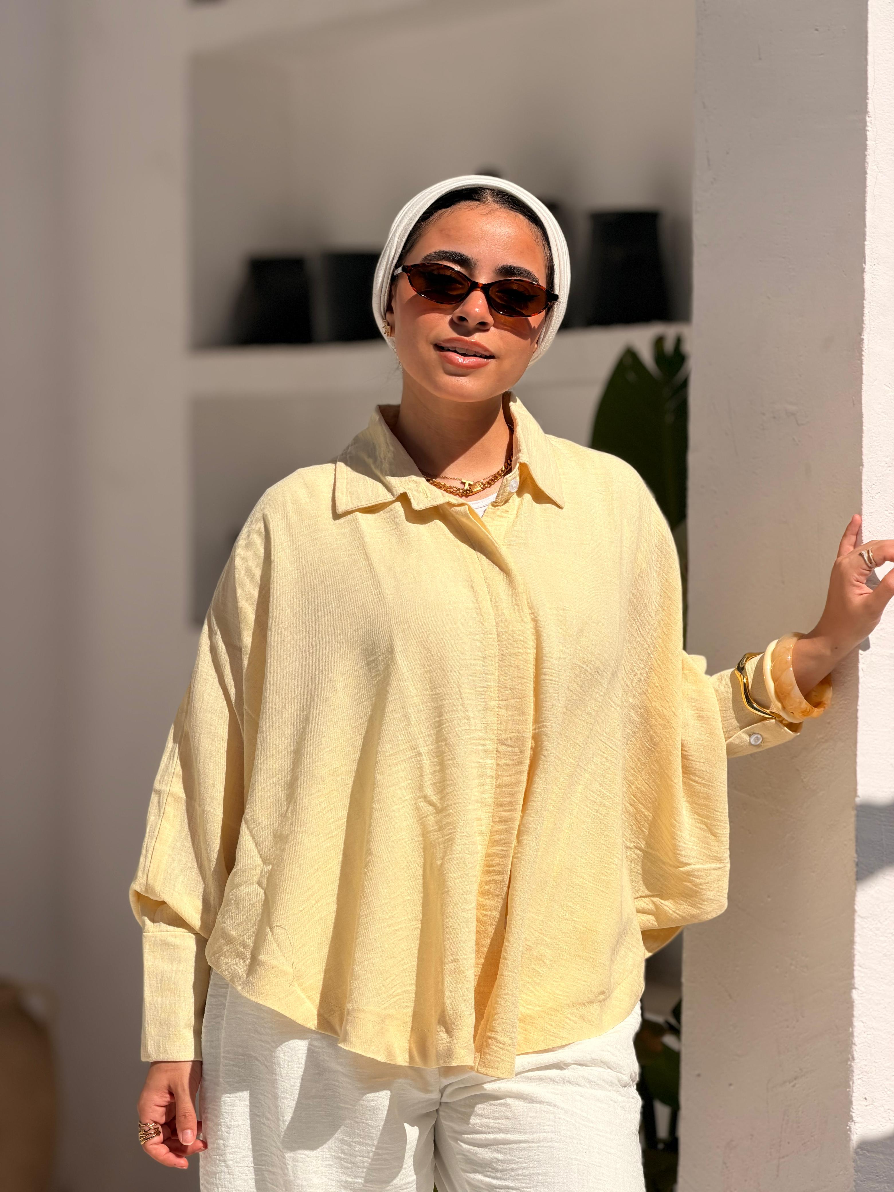 Over Size Linen Shirt