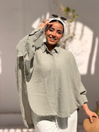 Over Size Linen Shirt