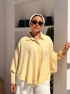 Over Size Linen Shirt