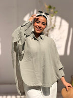 Over Size Linen Shirt