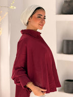 Over Size Linen Shirt