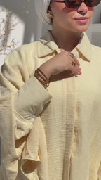 Over Size Linen Shirt